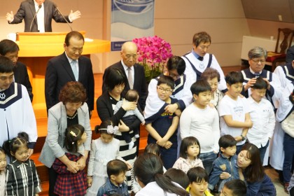 5월 6일 어린이주일, 유아세례식, 축복기도 2