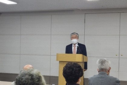 평남노회 은퇴목사회 월례회 예배 인도